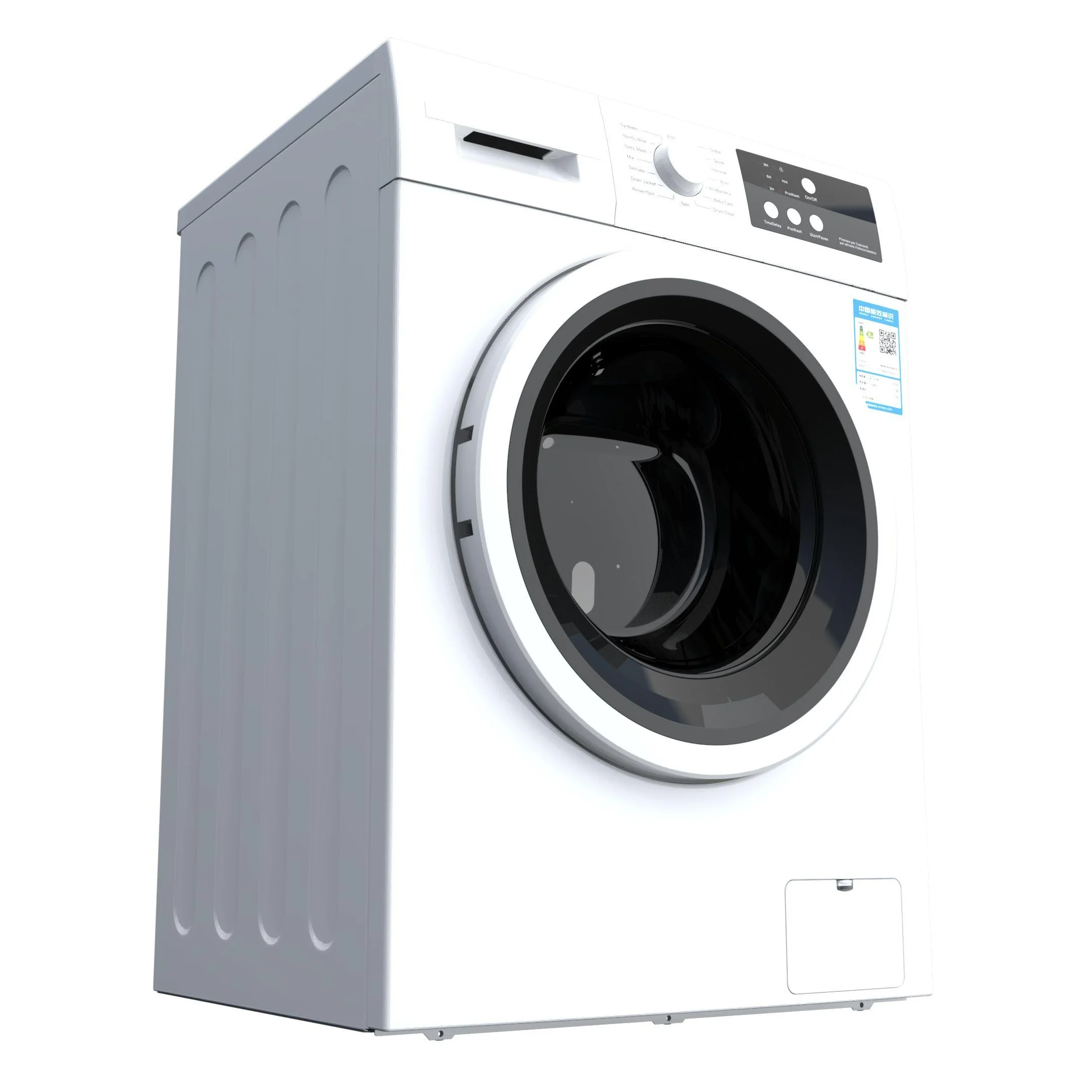 Cheap Clothes Fully Automatic Front Loading Drum Washing Machine And Dryer Combo 8Kg Washing Machine