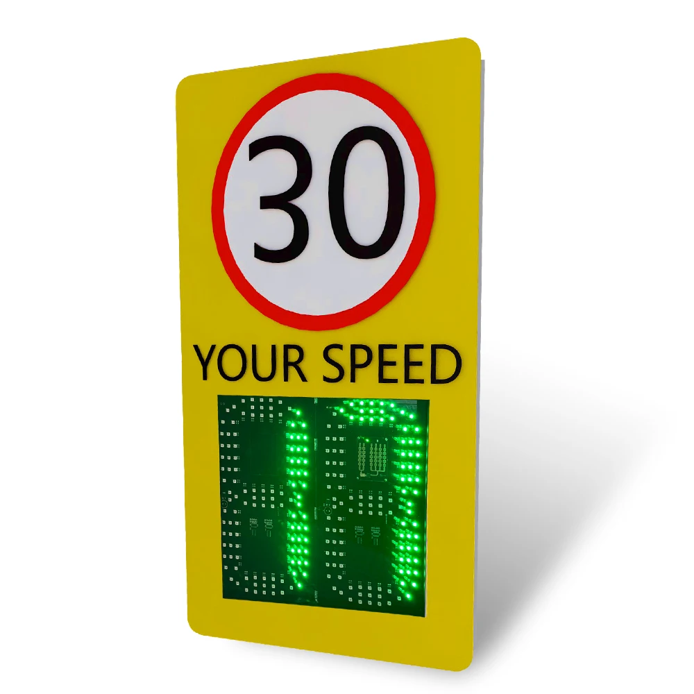Customized Two Digits speed radar sign for sale high quality speed radar sign cost