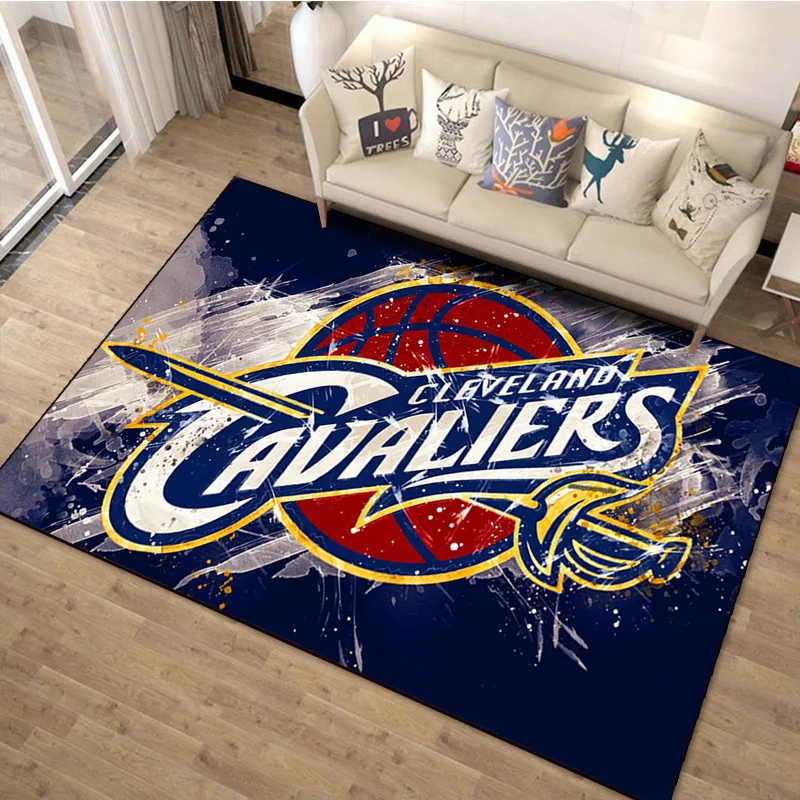 Баскетбольный коврик NBA прикроватный для спальни мальчиков модный гостиной дивана чайного столика дизайнерские коврики игровой