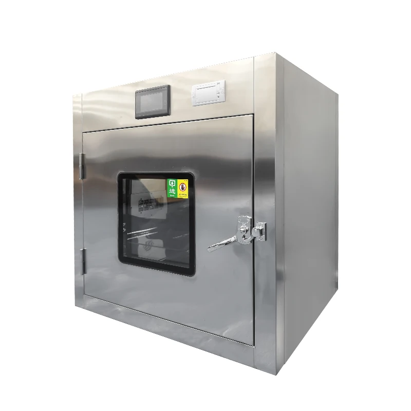 Factory price 304 Stainless Steel Xenon light sterilization Pass Box transfer window for Clean room Customize Laboratory Dynamic