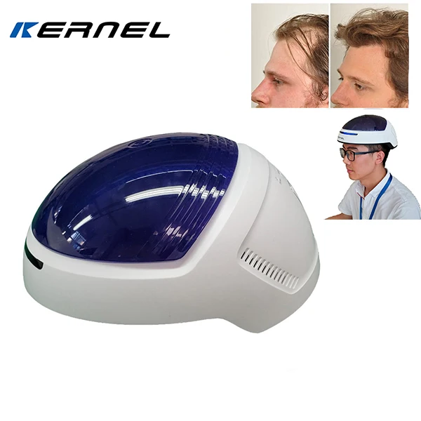 KERNEL KN-8000B Professional Diode Laser Hair Growth Helmet Hair Loss Treatment Machine LED Hair Growth Helmet