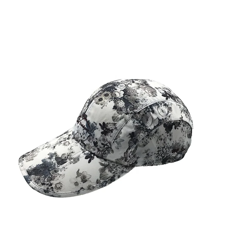 2020  Manufacturer hot selling foldable quick dry hat embroidered baseball cap