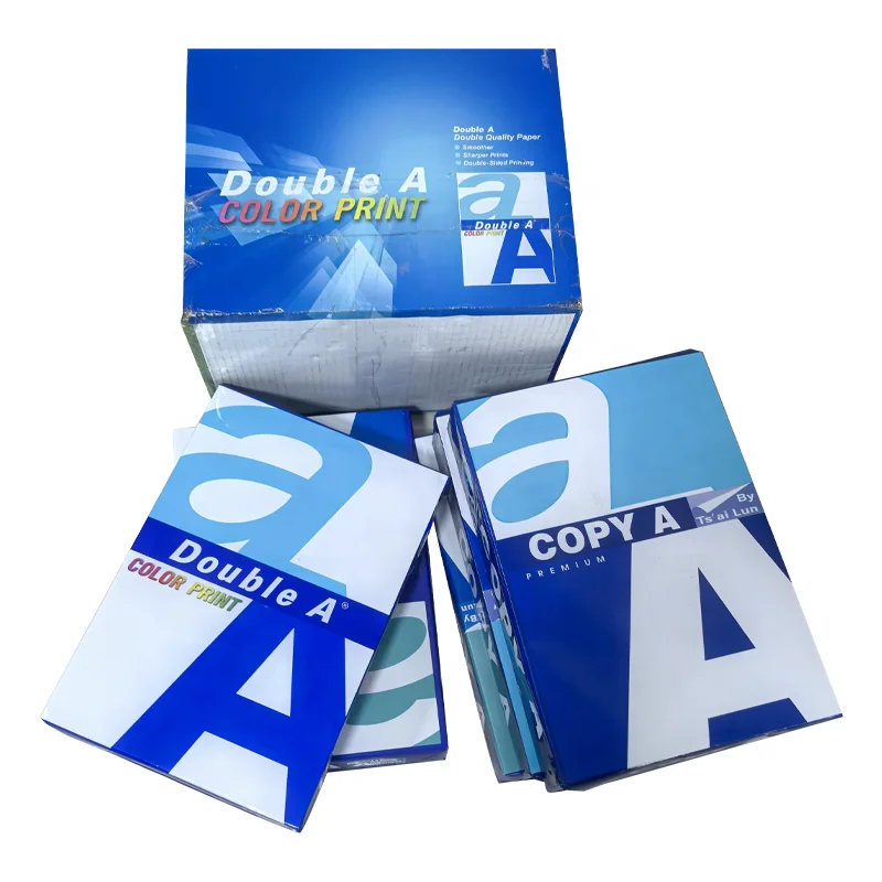 A4 Size White Double A4 Copy Paper 80 gsm 75 gsm 70gsm office paper Factory Price