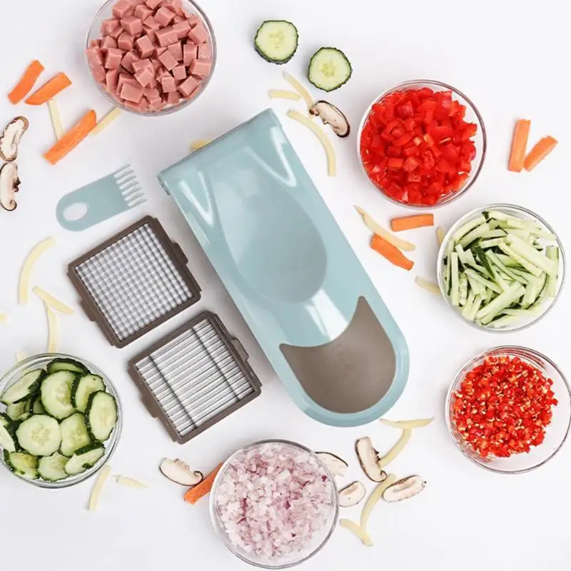 Kitchen appliance easy cleaning with non-slip foot minimize tears nice dicer vegetable chopper slicer