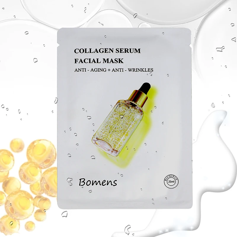 Collagen Facial Sheet Mask Retinol Acne Treatment Serum Whitening Moisturizer Anti Aging Face Mask