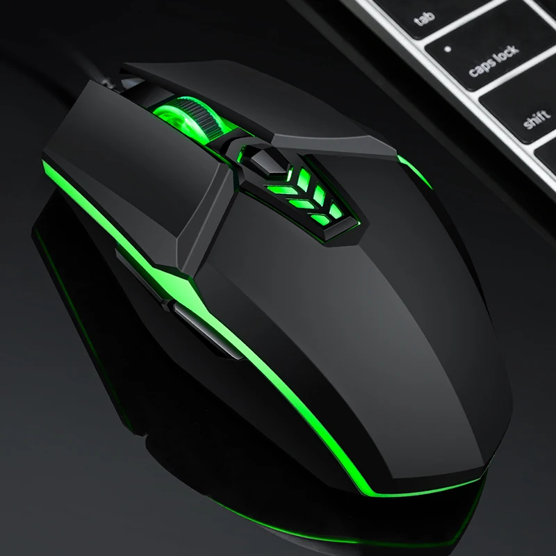 BT306 3600DIP Проводная игровая мышь оптическая для офисного и игрового