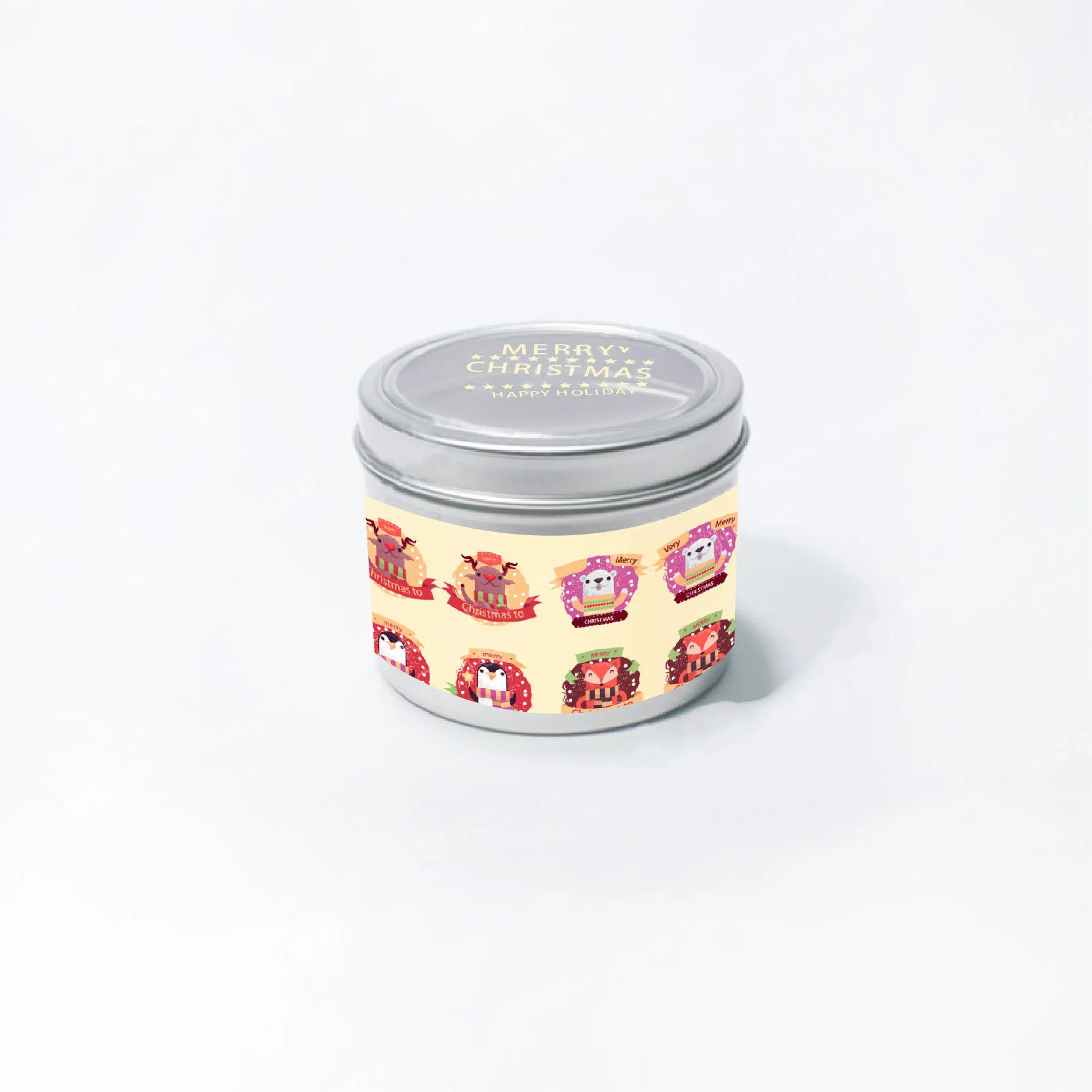 
120ml smell proof black mini container face body cream glitter tea lotion skincare 4oz cosmetic aluminum jar 