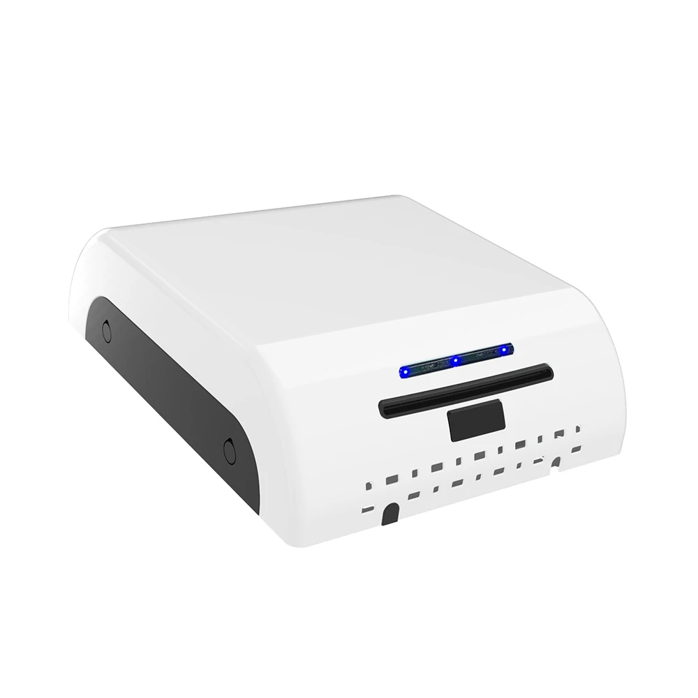 W-329S1 Stainless Steel Black Painting Side-adjusting Automatic High Speed UV Hand Dryer with HEPA filter 10cm