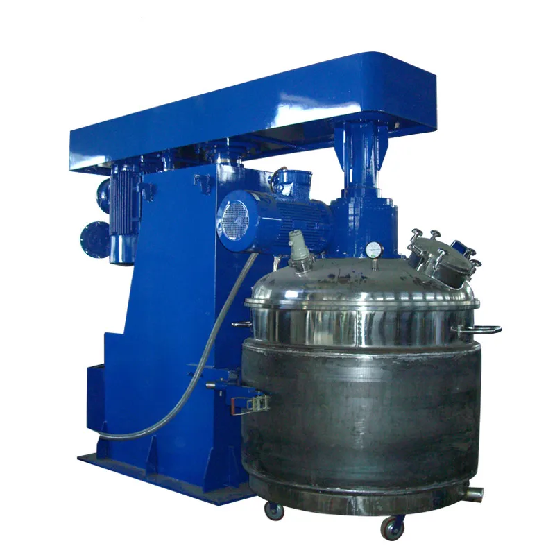 Technology mature Offset Ink Two Concentric Double Shaft Mixer For Viscous Liquid