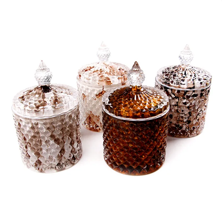 Best Selling Quality Mold Jars 500 G Jar Christmas Borosilicate Glass Candle Holders And Candles