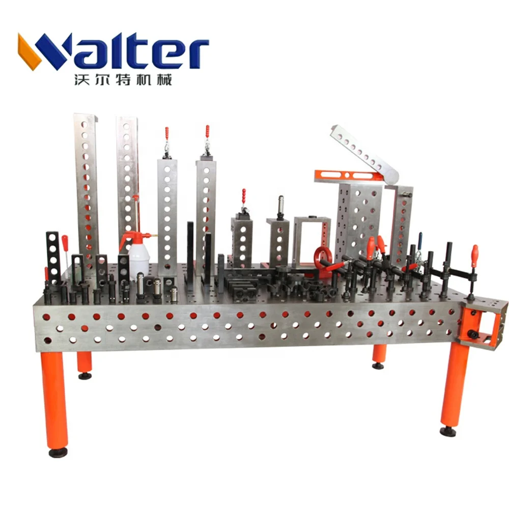 CE certified Professional Manufacturing High quality D16 Welding Fab Table work Plane square tools for 3D/2D Welding Table