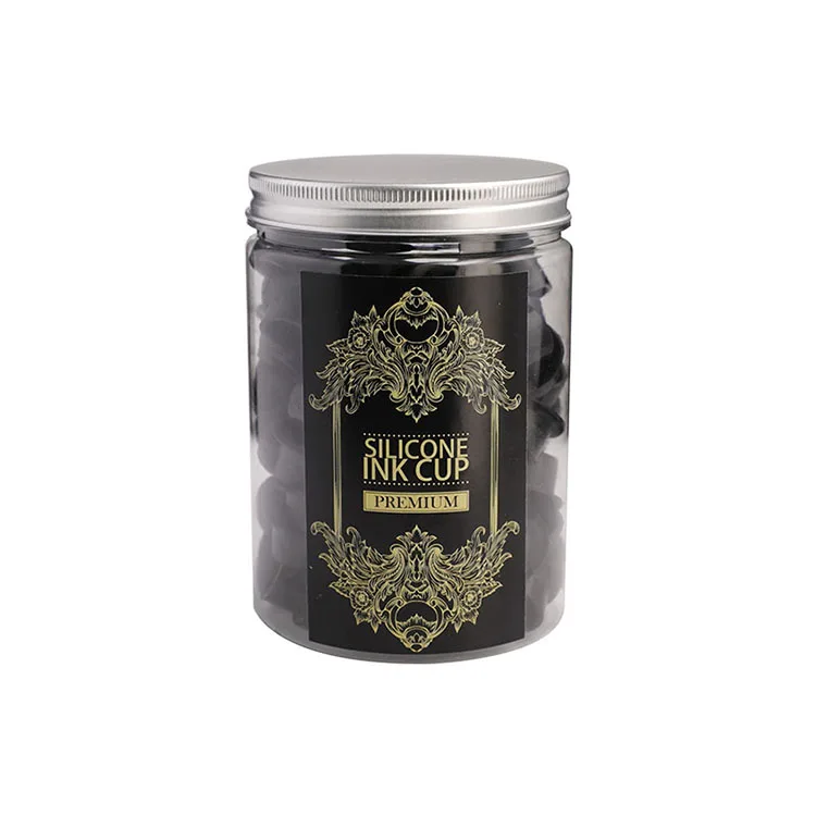 Wholesale Tattoo Ink Accessories Single Packing Foot Grade Silicone Tattoo Ink Trays Tattoo Ink Cups