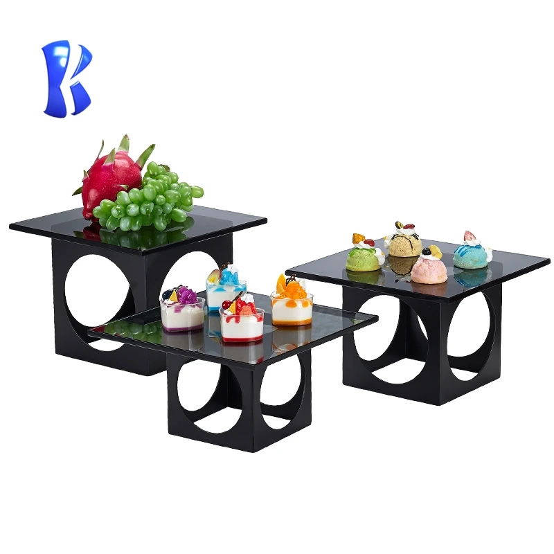 OKEY hot selling best price stainless steel modern style buffet fruit  display stand