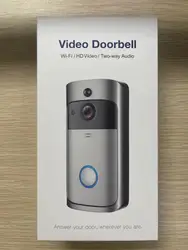 Многоквартирный умный беспроводной дверной звонок с Wi-Fi, камера 1080p, цифровой домофон, Видеозвонок для телефона, водонепроницаемый, настенный