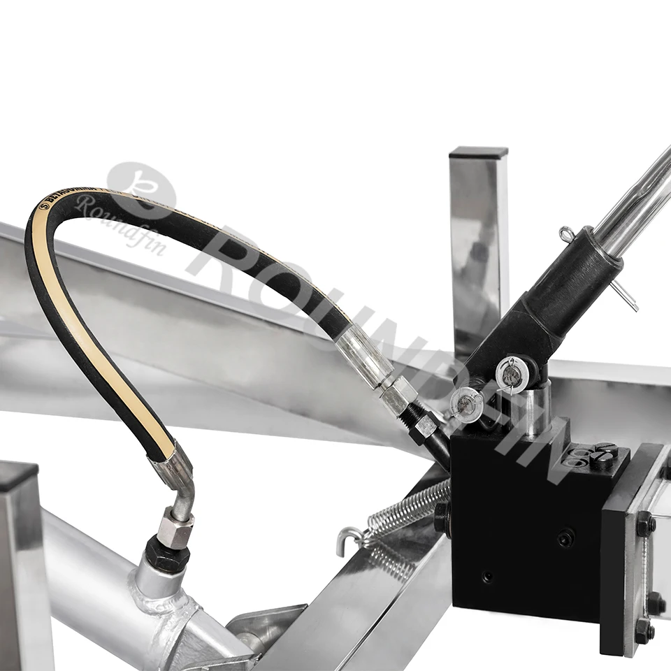 High-Quality Stainless Steel Body Lifting Trolley Funeral Corpse Trolley Mortuary Lifting Car