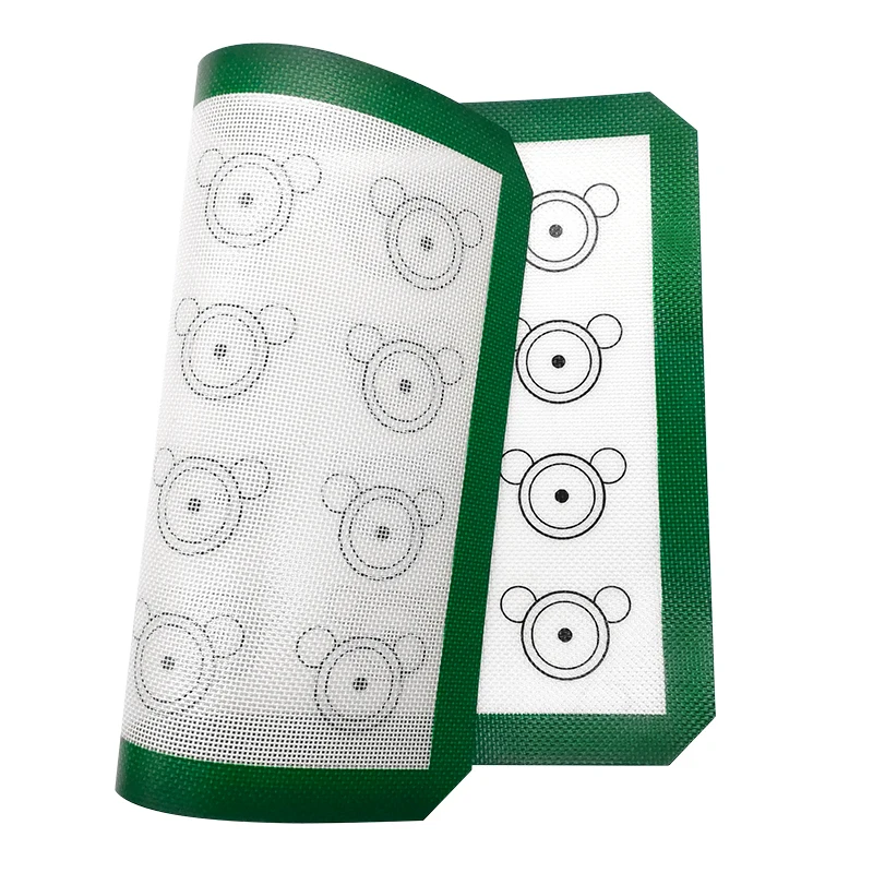 BPA free Silicone Baking Mat Heat Resistant Cookie Mats Macaron Liner Sheets