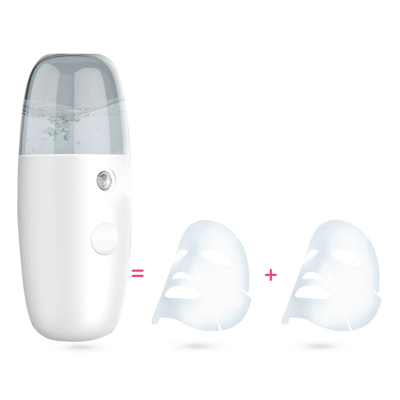 Rechargeable Portable Handy Mist sprayer atomizer Nebulizer Humidifier Facial Steamer nano mist sprayer
