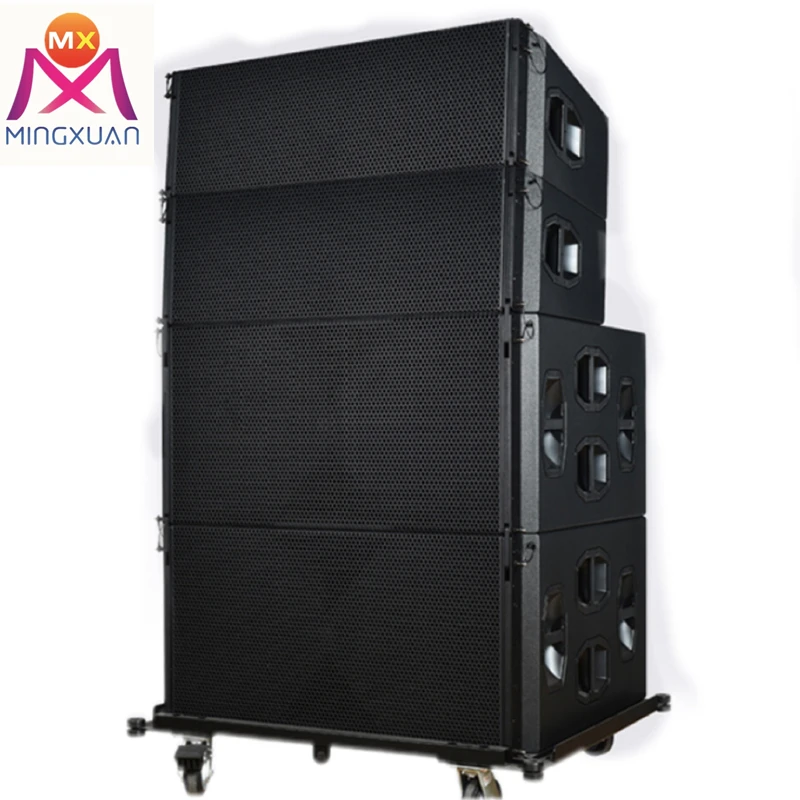 Large format 3-way line array loudspeaker system professional audio speaker box 12 Inch