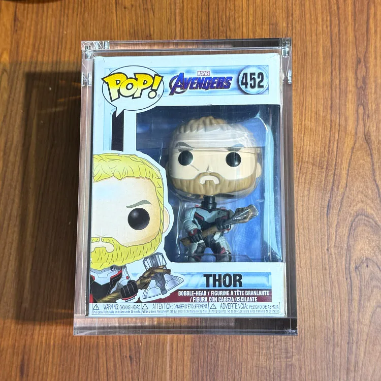 TCG Factory Wholesale Acrylic Funko Pop Protectors Stack Toy Figures Marvel Magnetic Display Case Funko Pop Originales Hard Case
