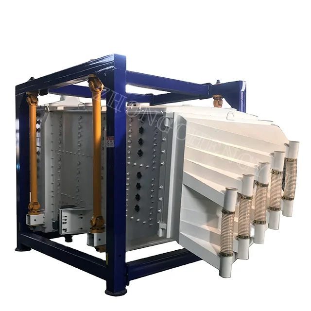 Industrial Gravel Sieving Equipment Construction Material Rock Aggregate Vibratory Screener