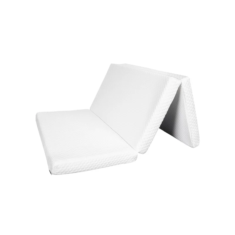 Best Price Thin Floor Bed Mattress With Removable Cover folding Mattress Tri Folding Mattress For Camping roll Packing