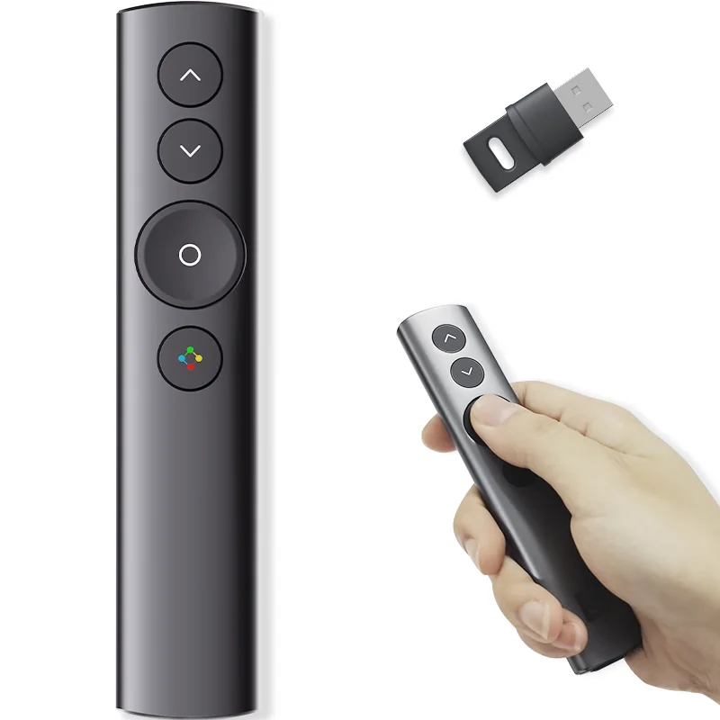 Wireless Presenter Stylish Presentation Clicker Usb Powerpoint Clicker Presentation Remote Control Pointer