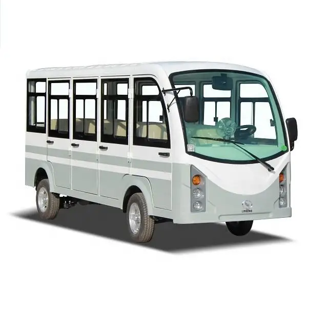 Factory Outlet 11 Seater Passenger Electric Sightseeing Bus 72V Luxury Sightseeing Tourist Buggy Bus &Car