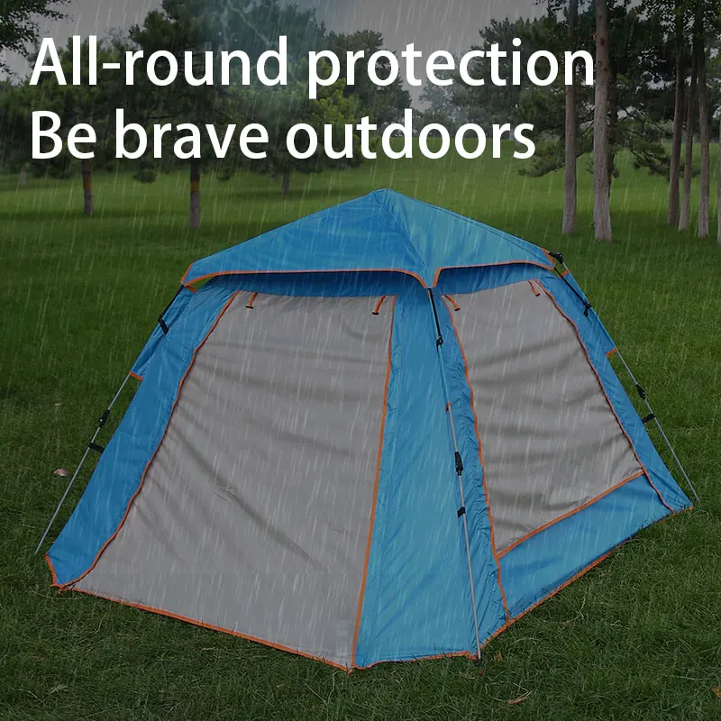 oem Camping Tents Hydraulic Pop Up Automatic  for  Portable Lightweight  outdoor Tent camptown tent