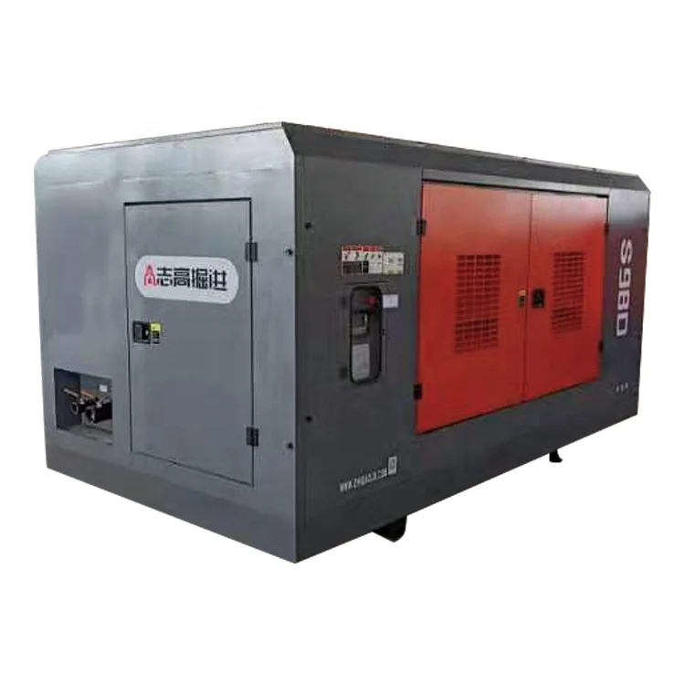  Винтовой воздушный компрессор с стационарным S98D 24bar 30m 3/min 295kw дизельная мощность для буровой установки водяных