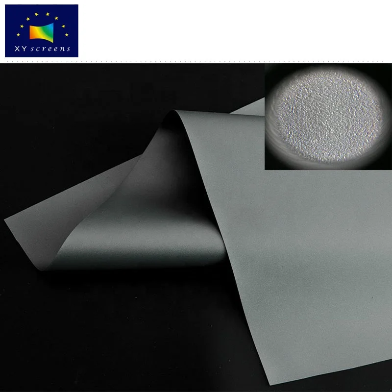 XY 120 inch Anti-light ALR Thin Bezel Projection Screen with Black Crystal Diamond for Home Theater/Living/Tranning/Meeting Room