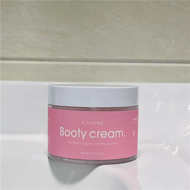 Private Label Aloe Vera Vitamin E Rich Moisturizing Firming Lifting Booty Clay Mask for Buttock Care