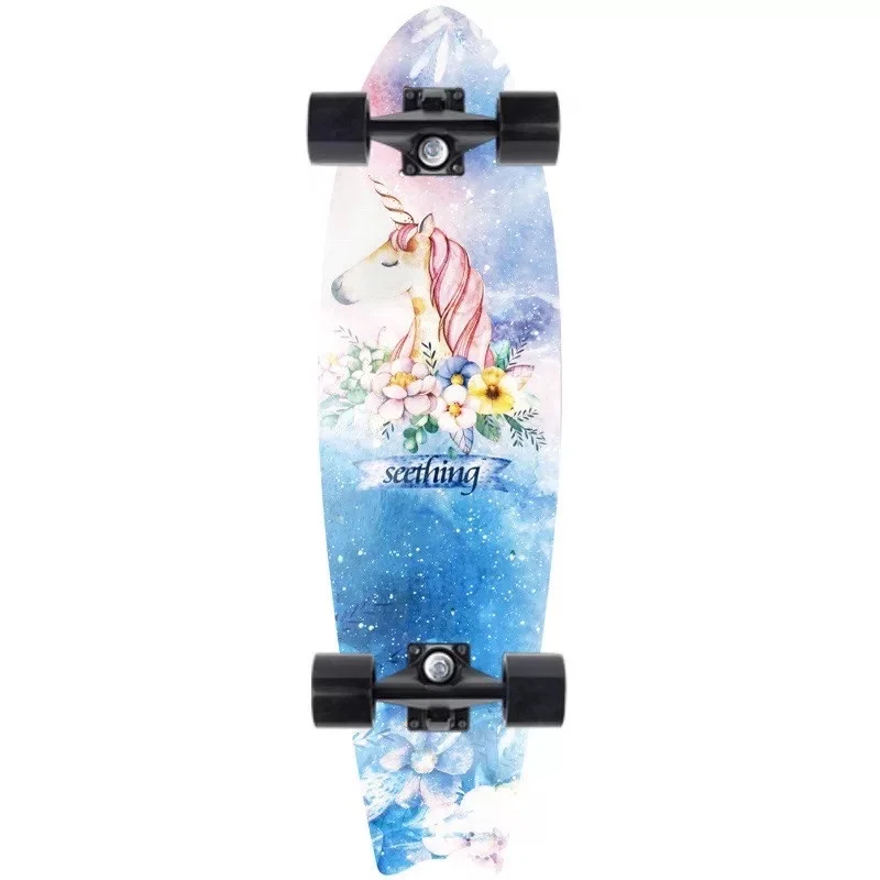 
2020 New Design High Quality Longboard Skateboard Butterfly Board Maple for Adult 