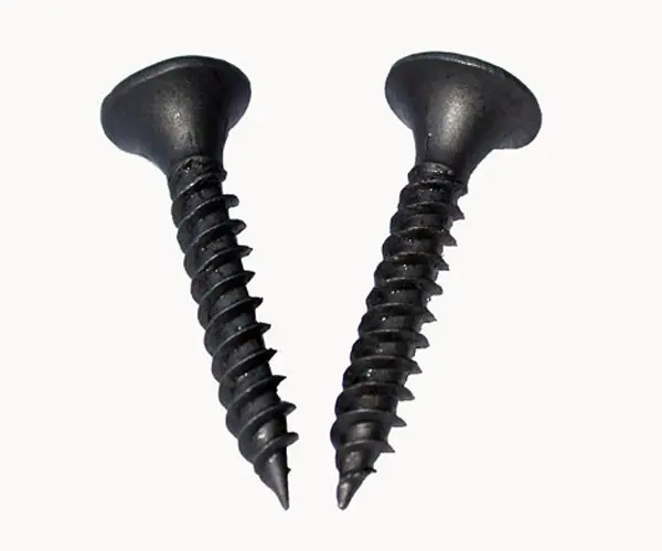 bugle head drywall screw black phosphorization