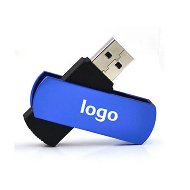 Cheap USB Flash Drive Bulk Price Twister Pendrive USB2.0 2GB 4GB 8GB 16GB 32GB Capacity Logo Branded Swivel Memoria USB