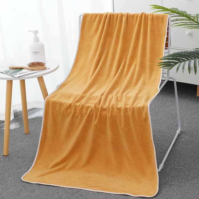 Luxury Microfiber Extra Large Pet Supplies Pet Dog Drying Bath Towel With Logo For Body