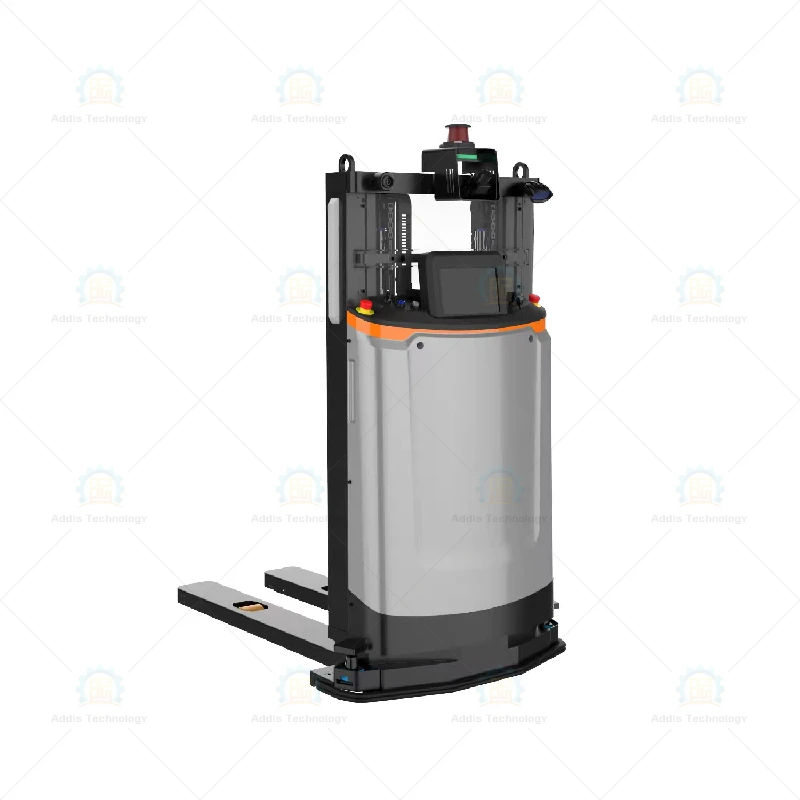 Automated guided vehicle AGV for big factory internal goods transport