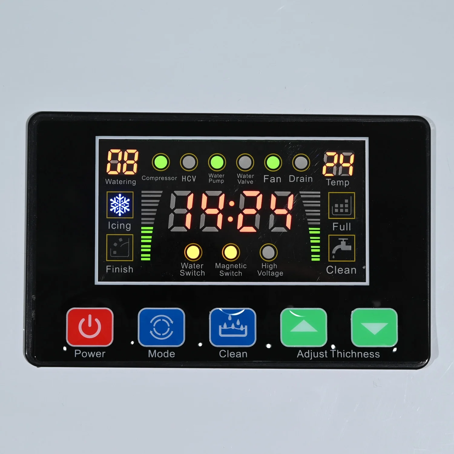 High Capacity 1000kg/24h Water-Cooled Ice Cube Maker Machine for Restaurants and Bars