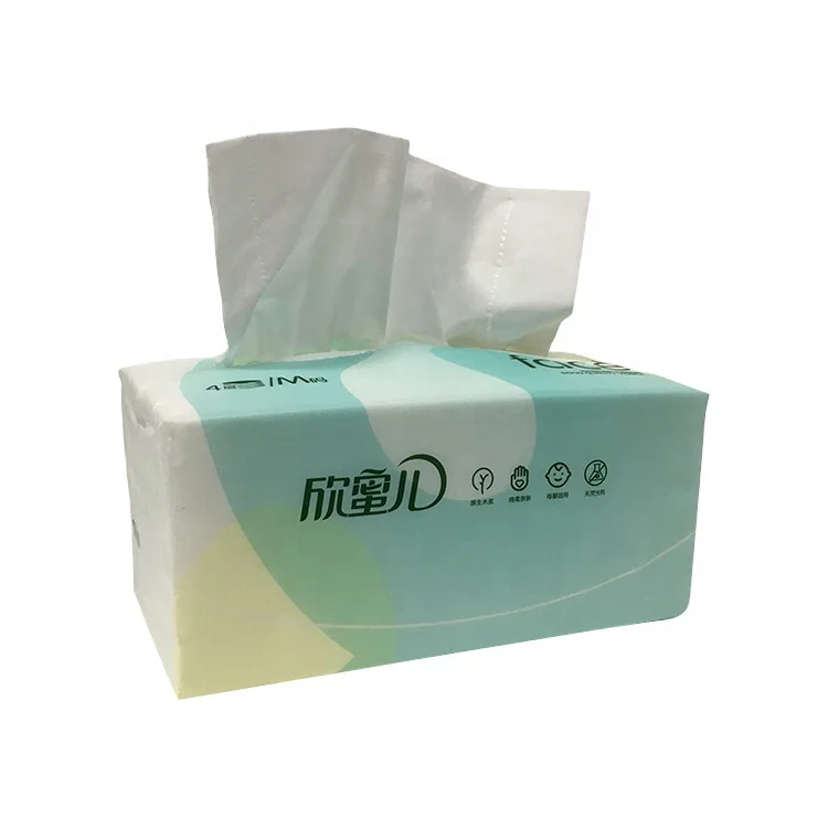 Brand new multi-size facial tissue 20*18cm high quality car tissue Flexible packaging saves freight box tissue.