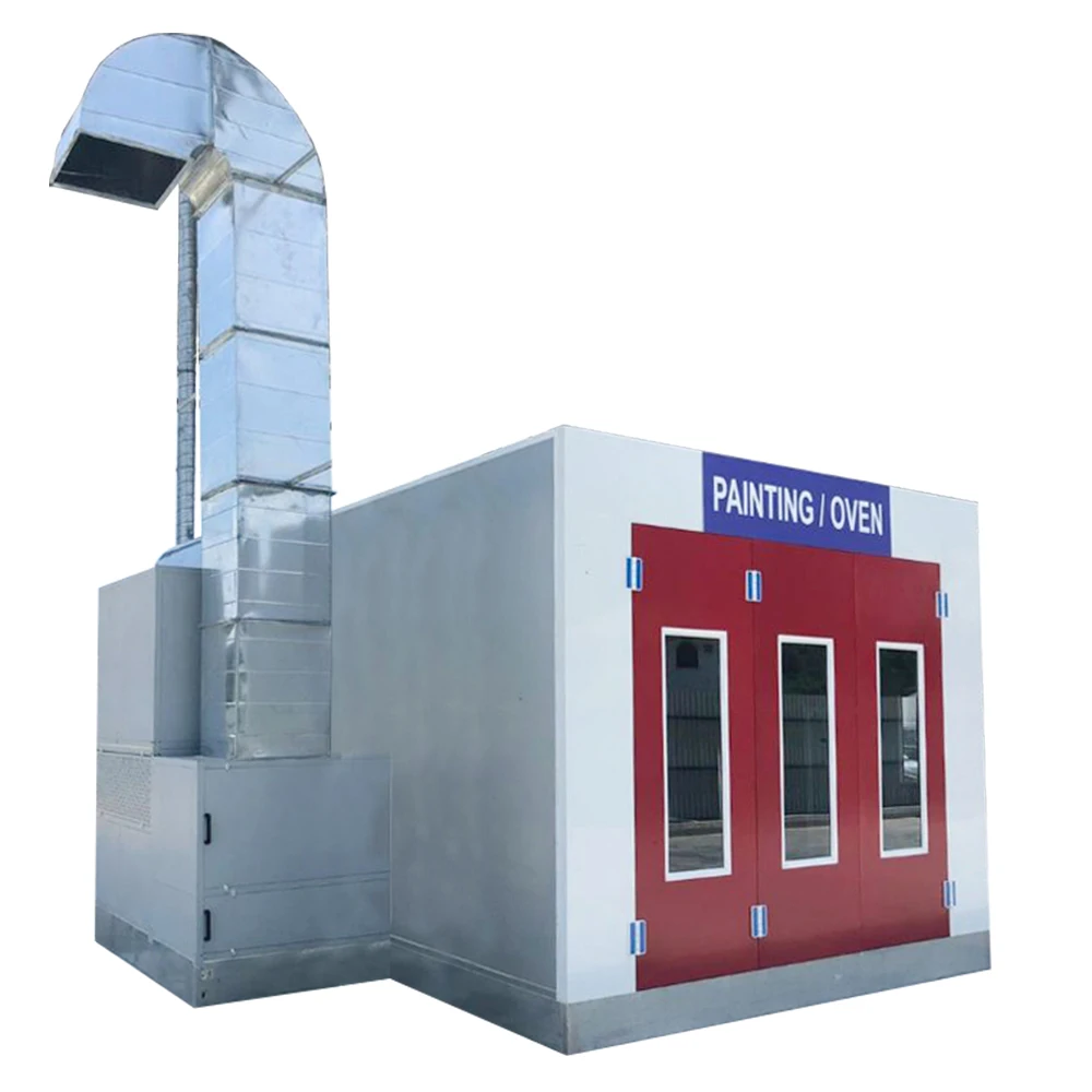 AUTENF diesel heating baking oven ca body repair equipment car spray booth auto painting room for vehicle paint with ce