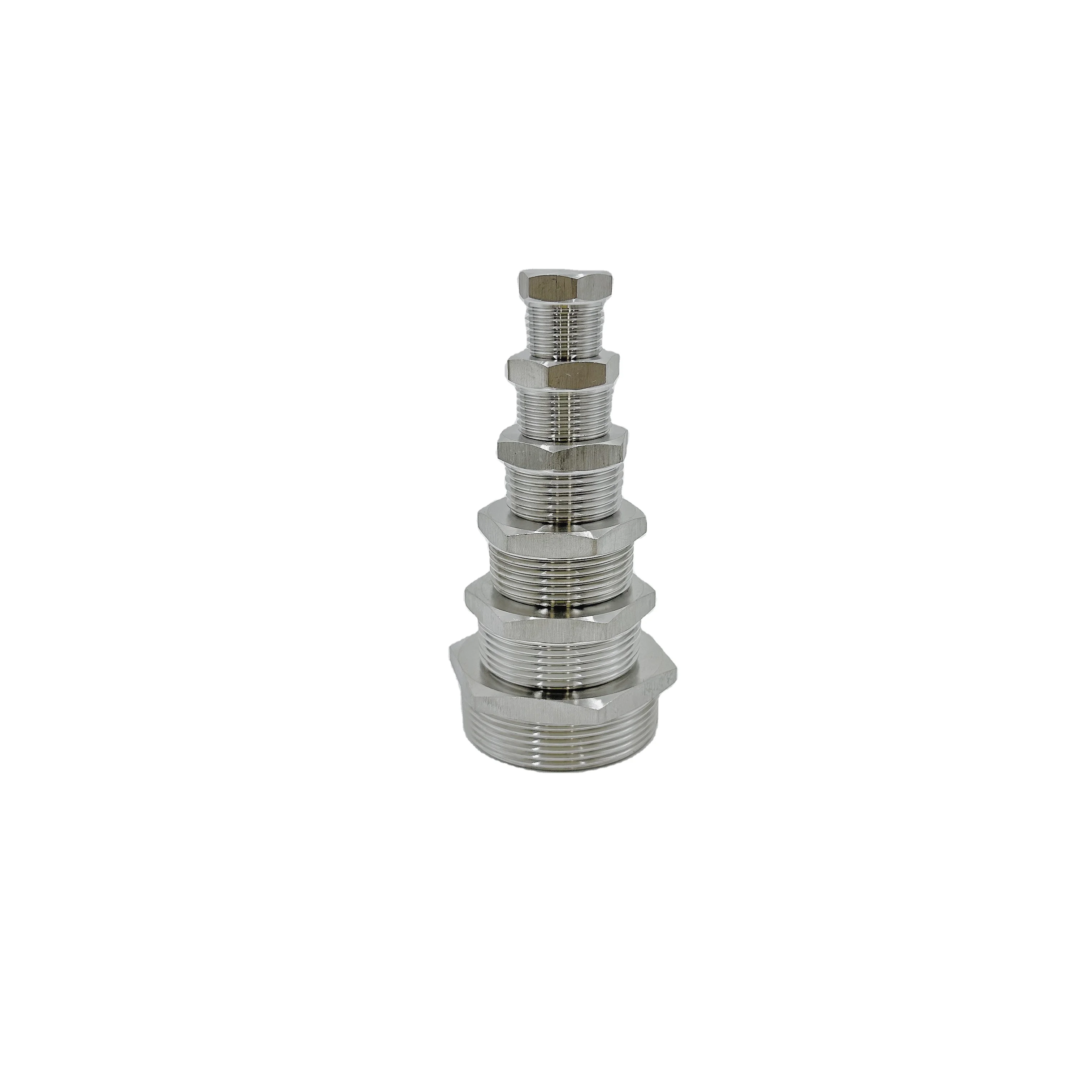 Factory High Quality Stainless steel High Pressure Plug Fittings ODM/OEM Stainless Steel Thread Male Female Connector