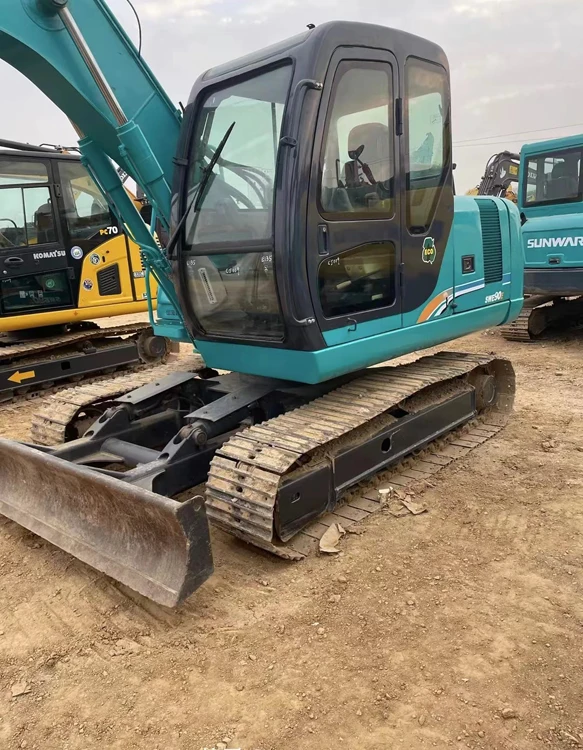 China cheap 9 ton of small excavator SUNWARD 90E used excavator for sale
