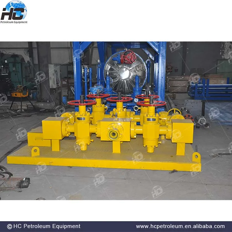 Drilling well testing kill choke manifold wellhead petroleum equipment