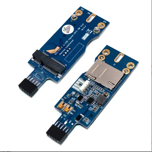 Mini PCI-E на USB 3G 4G с модулем слота для SIM-карты специальная плата развития (вертикальная установка)