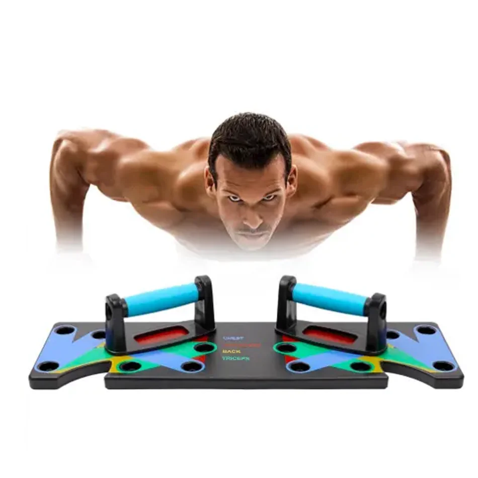 9 In 1 Parallel Bars Portable Folding Multifunctional Arm Abdominal Training Stands Push Up Board
