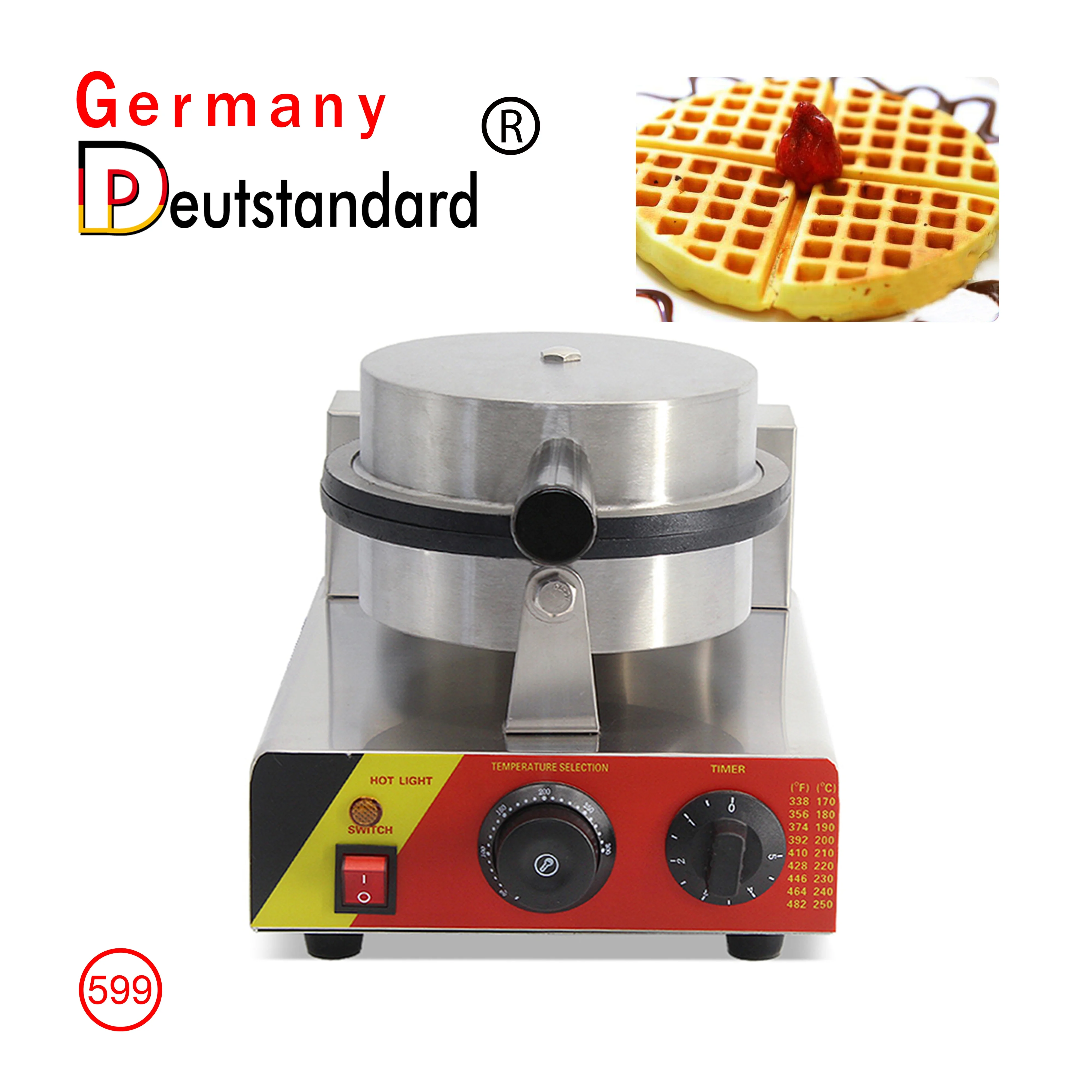 Wholesale other snack machines street food machines Commercial Waffle Maker grill electric sandwich maker for breakfast