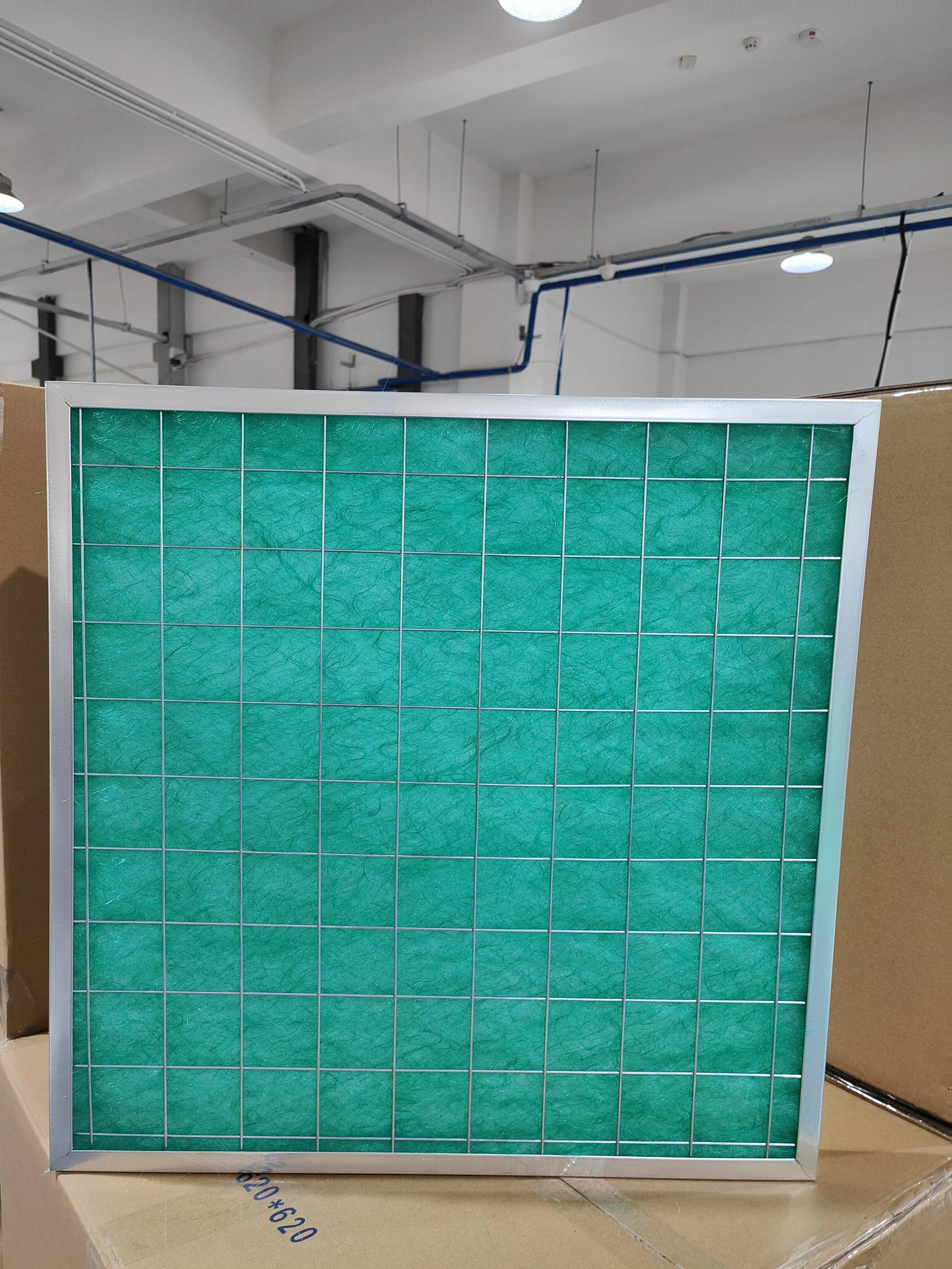 Custom Factory Floor Air Spray Booth Fiberglass Filter Paint Mist Felt Glass fiber filter