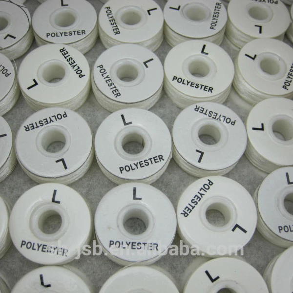 Bobbin thread 70D/2 polyester bobbin thread  size L