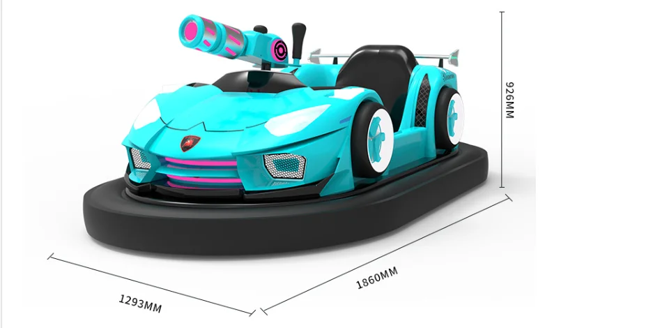 Banana land Kiddie Children Rotating Ride Amusement Park Electric Bumper Car