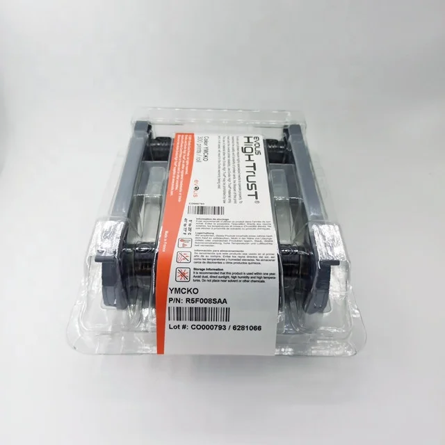  Evolis R5F008SAA цветная лента YMCKO для принтера карт из