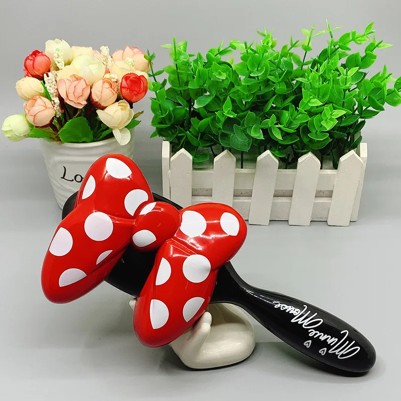 New creative cute girl woman cartoon Mickey Minnie comb Girl Gift